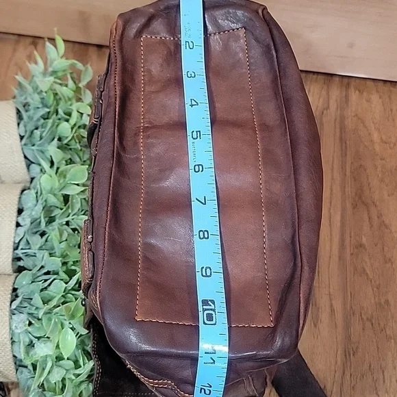 Campomaggi Italy Leather Crossbody Satchel - Picture 9 of 16